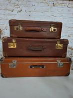 3 oude koffers, Antiek en Kunst, Ophalen of Verzenden