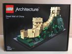 NIEUW LEGO Architecture 21041 : The Great Wall of China MISB, Ophalen of Verzenden, Nieuw, Complete set, Lego