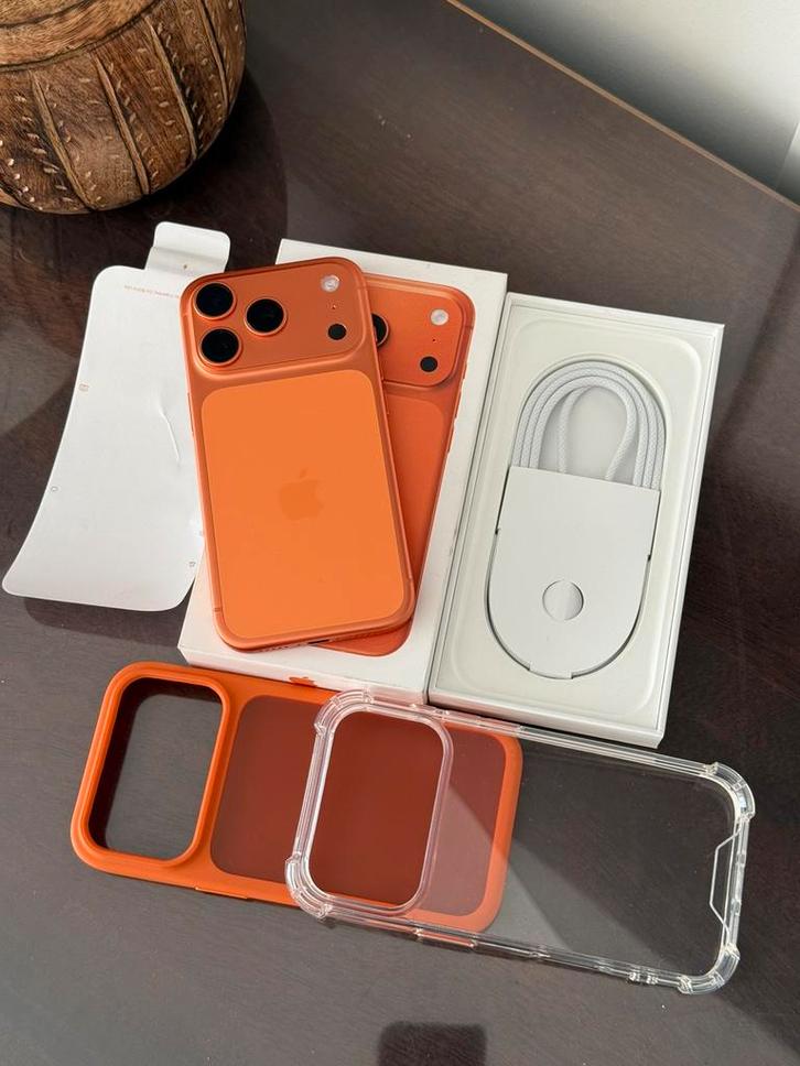 iPhone 17 Pro Orange 1Tb Neuf~Facture~Garantie, Telecommunicatie, Mobiele telefoons | Apple iPhone, Nieuw, 1 TB, Zonder abonnement