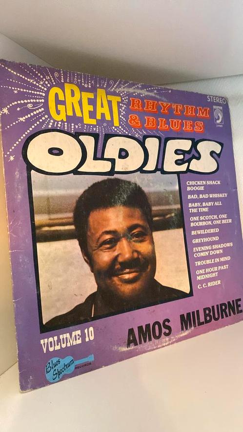 Amos Milburne – Great Rhythm & Blues Oldies Volume 10, CD & DVD, Vinyles | R&B & Soul, Utilisé, Soul, Nu Soul ou Neo Soul, 1980 à 2000