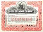 Bush Terminal Company 1927, Timbres & Monnaies, Actions & Titres, 1920 à 1950, Certificat d'action, Enlèvement ou Envoi