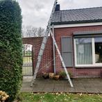 3 delige ladder, Doe-het-zelf en Bouw, Ladders en Trappen, Ophalen of Verzenden, Zo goed als nieuw, Ladder, 4 meter of meer