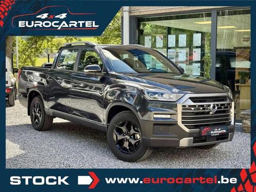 SsangYong Musso Grand 2.2D 202CV | BLACK EDITION | 29.750€, Auto's, SsangYong, Bedrijf, Te koop, Musso, ABS, Achteruitrijcamera
