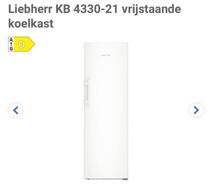 Grote Liebherr biofresh koelkast 185cm, Elektronische apparatuur, Koelkasten en IJskasten, Zo goed als nieuw, Zonder vriesvak