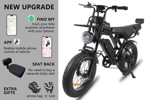 Fatbike v20 pro ( 2025 versie ), Fietsen en Brommers, Elektrische fietsen, Zo goed als nieuw, Ophalen