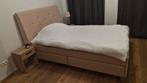 Tweepersoonsbed zo goed als nieuw met matras!, Huis en Inrichting, Slaapkamer | Bedden, Ophalen, Overige kleuren, Tweepersoons