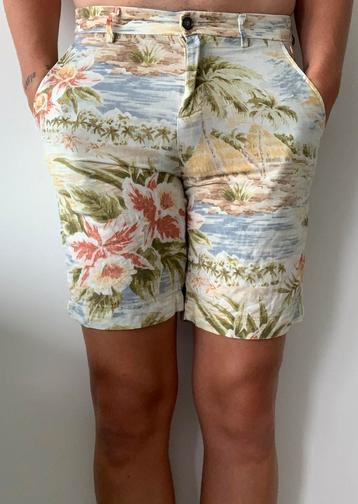Zara man short safari maat Small, Kleding | Heren, Broeken en Pantalons, Overige kleuren, Ophalen of Verzenden, Zo goed als nieuw