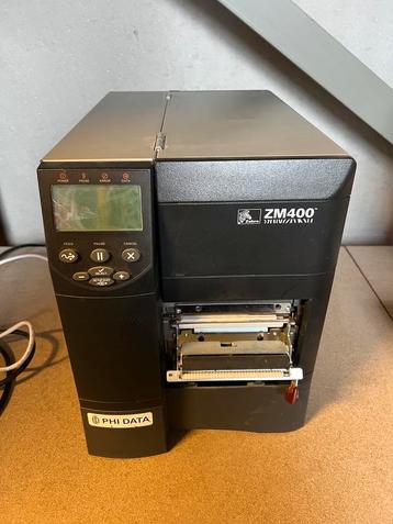 Labelprinter Zebra ZM400 beschikbaar voor biedingen