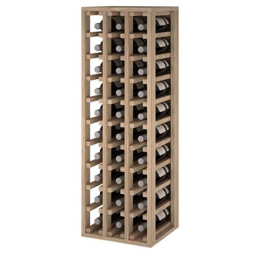 Grenen wijnflessenrek voor 30 flessen, Huis en Inrichting, Woonaccessoires | Wijnrekken, Nieuw, 75 cm of meer, Hout, 25 flessen of meer