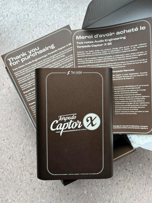 Two Notes Torpedo Captor X SE Attenuator limited 8 ohm, Muziek en Instrumenten, Versterkers | Bas en Gitaar, Zo goed als nieuw