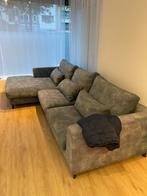 Room108 Carmen hoekbank – blauw velours – topstaat –, Ophalen, Gebruikt, Stof