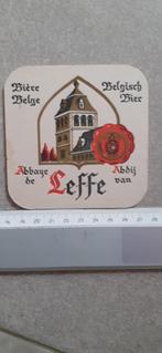Sous bock Leffe (1 face), Ophalen of Verzenden, Gebruikt, Viltje(s), Leffe