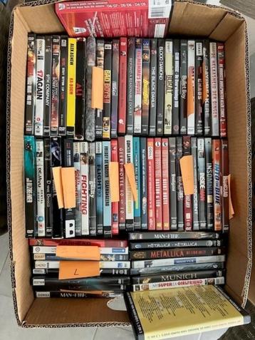 Lot van 114 DVD's beschikbaar voor biedingen
