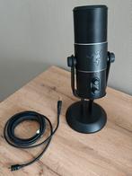 razer seiren microfoon met accessoires, Ophalen of Verzenden, Gebruikt, Studiomicrofoon