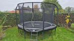 Trampoline Salta dia 360 met net en trap, Ophalen, Gebruikt