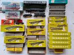 Verzameling Marklin vintage lot sporen locs wagons wissels, Wisselstroom, Ophalen of Verzenden, Märklin, Gebruikt