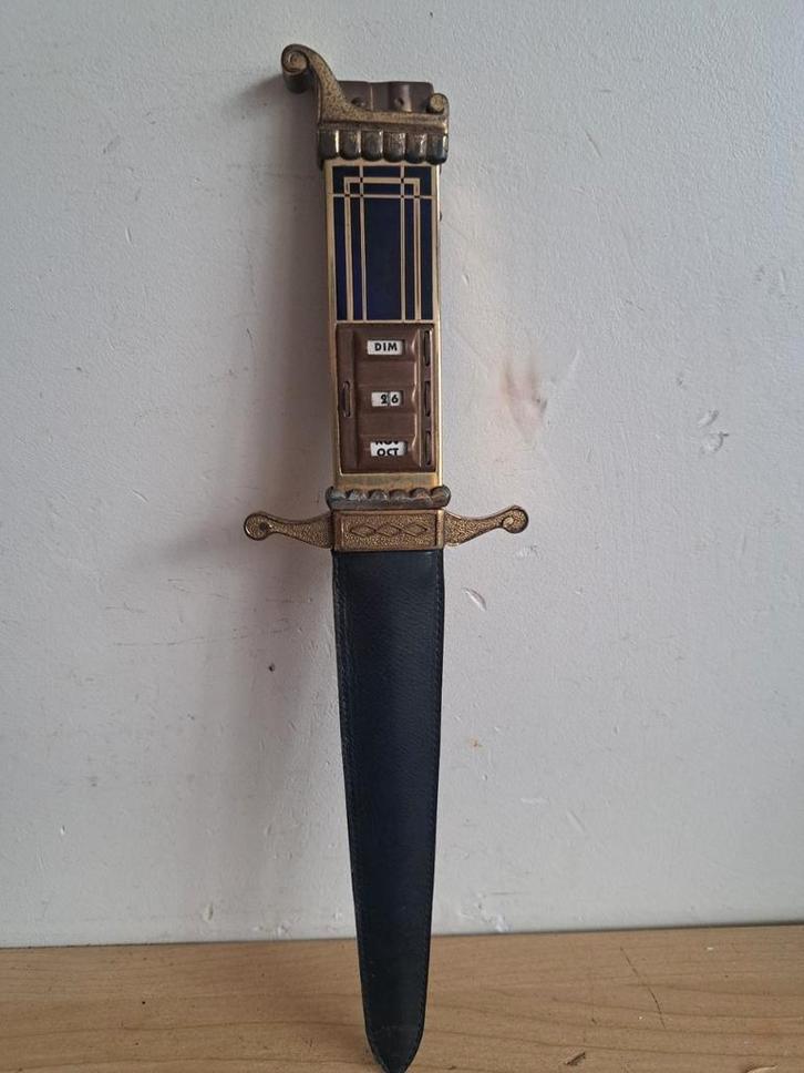 Briquet semi-automatique allemand vintage, ouvre-lettre, poi, Collections, Objets militaires | Général, Enlèvement ou Envoi