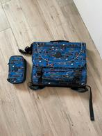 Kipling boekentas& pennenzak blauw, Enlèvement, Utilisé, Bleu, Autres types