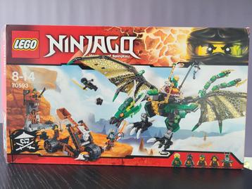 Lego Ninjago 70593 groene draak beschikbaar voor biedingen