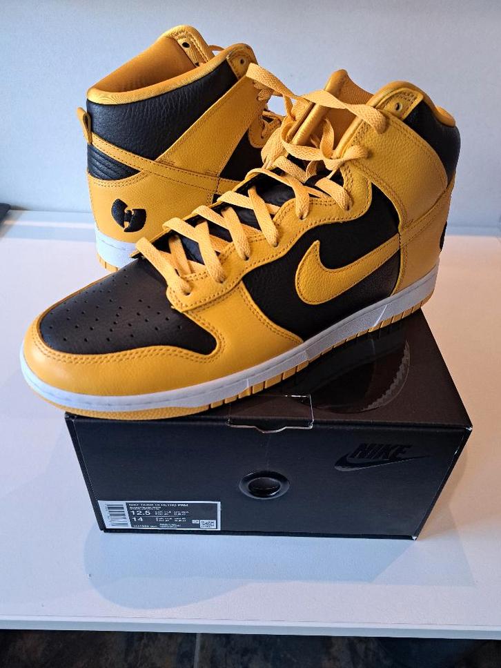 Nike Dunk High Wu-Tang (2024) EU 47, Kleding | Heren, Schoenen, Sneakers, Zwart, Ophalen of Verzenden