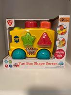 Fun bus shape sorter (vormenbus), Enlèvement, Neuf