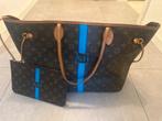 Sac Louis Vuitton Neverfull GM, Ophalen of Verzenden, Zo goed als nieuw, Blauw