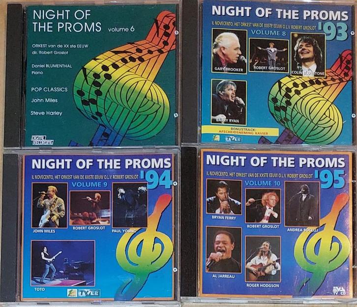 4 x CD- Night of The Proms 91- 91-94- 95, CD & DVD, CD | Pop, Envoi