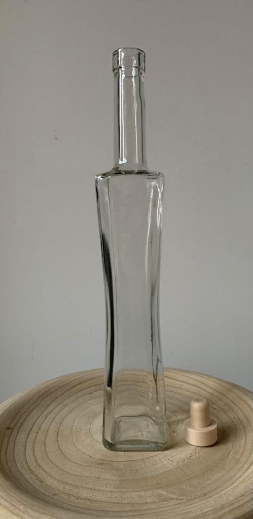 10 bouteilles en verre Quadra neuves 500 ml + bouchon, Collections, Verres & Petits Verres, Neuf, Autres types, Enlèvement ou Envoi
