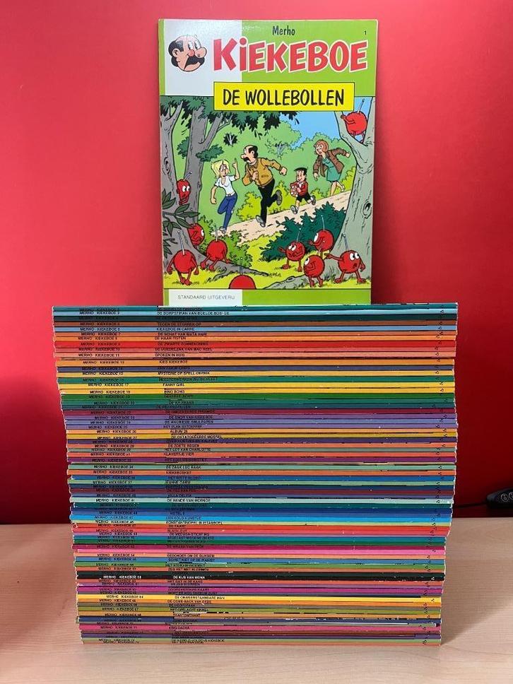 kiekeboe: eerste 75 albums in kleur, Boeken, Stripverhalen, Zo goed als nieuw, Meerdere stripboeken, Ophalen of Verzenden