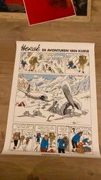 Affiche Tintin Tibet, Comme neuf, Tintin, Enlèvement ou Envoi