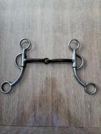 Enkel gebroken bit met korte shanks, Dieren en Toebehoren, Paarden en Pony's | Hoofdstellen en Tuigage, Ophalen of Verzenden, Gebruikt