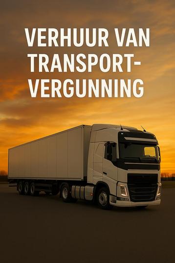 Verhuur van transportvergunning beschikbaar voor biedingen