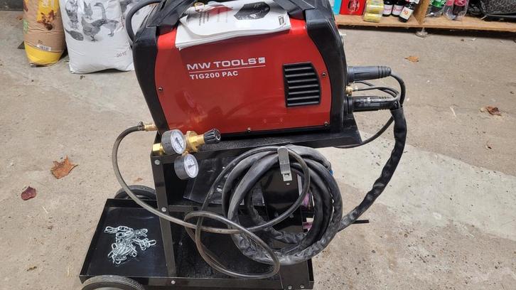 Tig 200 Pac MW Tools, Doe-het-zelf en Bouw, Gereedschap | Lasapparaten, Nieuw, Tig, Ophalen