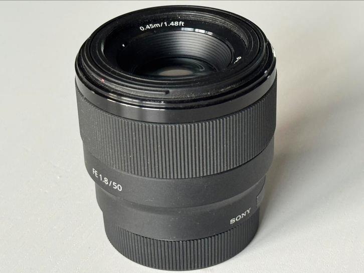 Sony FE 50mm F/1.8, Audio, Tv en Foto, Foto | Lenzen en Objectieven, Zo goed als nieuw, Ophalen of Verzenden