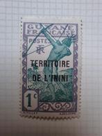 1932 Timbre Guyane Française Territoire de l' Inini !! 1C, Verzenden