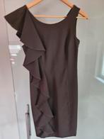 Donker kakibruine cocktail jurk, maat 38, Kleding | Dames, Ophalen of Verzenden, Maat 38/40 (M)