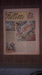 Te koop (10) tijdschrift „Fillette” van 16 pagina's uit 1948, Ophalen of Verzenden, Overige figuren, Zo goed als nieuw, Overige typen