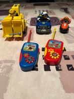3 Paw Patrol voertuigen + Paw Patrol Walkie Talkie, Kinderen en Baby's, Ophalen, Zo goed als nieuw