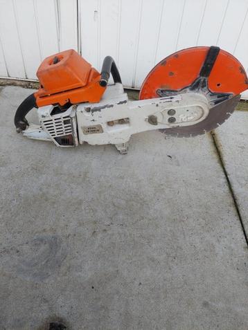 STIHL TS760 doorslijper, Enlèvement, Remplie, Utilisé