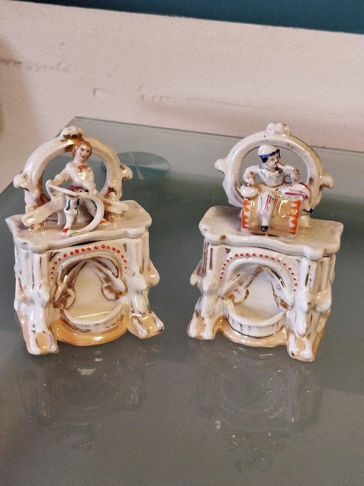 OUDE PORSELEINEN DOZEN, Antiek en Kunst, Antiek | Porselein, Ophalen of Verzenden