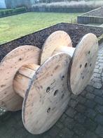 Bobijnen te koop, Ophalen, Zo goed als nieuw, Rond, Hout