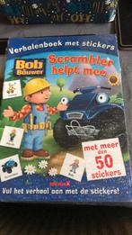 Verhalenboek bob de bouwer met stickers, Boeken, Ophalen of Verzenden, Nieuw