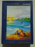 Puzzel 1000 st Jim Warren 'Ocean Dreams', Ophalen of Verzenden, 500 t/m 1500 stukjes, Zo goed als nieuw, Legpuzzel