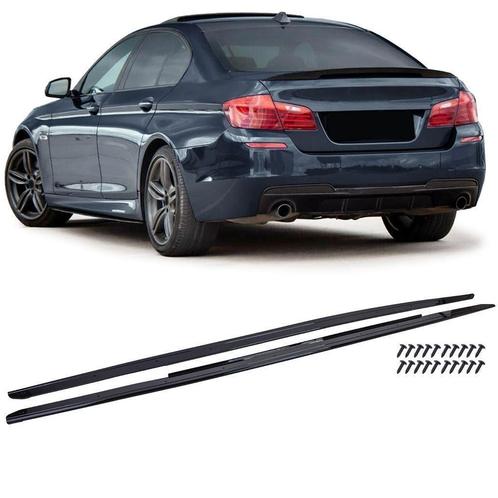 Side Skirts glans Zwart Sideskirts Voor Bmw 5 Serie F10 F11, Auto diversen, Tuning en Styling, Verzenden