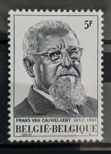 Belgique : COB 1965 ** Frans Van Cauwelaert 1980., Sans timbre, Neuf, Enlèvement ou Envoi, Non oblitéré