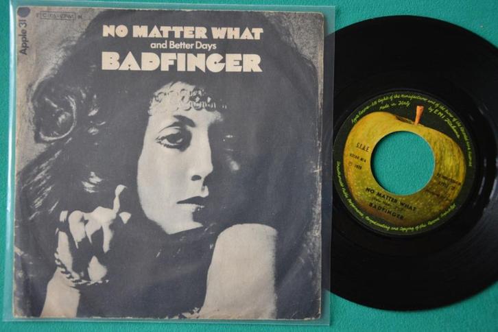 Badfinger – No Matter What - vinyl singel (12), Cd's en Dvd's, Vinyl Singles, Gebruikt, Single, Rock en Metal, 7 inch, Ophalen of Verzenden