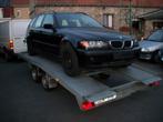 BMW 318d break schadewagen, Ophalen, Gebruikt