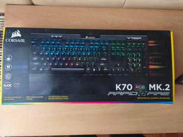 Clavier mécanique Corsair K70 RGB MK.2 – excellent état beschikbaar voor biedingen