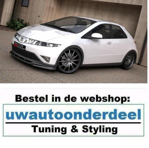 Maxton Design Spoiler Lip Splitter Voor Honda Civic MK8, Auto diversen, Tuning en Styling, Verzenden