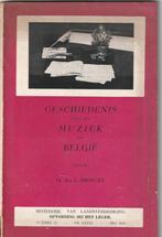 Geschiedenis van de muziek in België, Boeken, Muziek, Ophalen of Verzenden